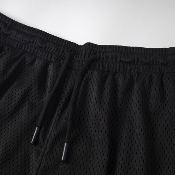 Trapstar Black Number Print Shorts - Picture 3 of 8